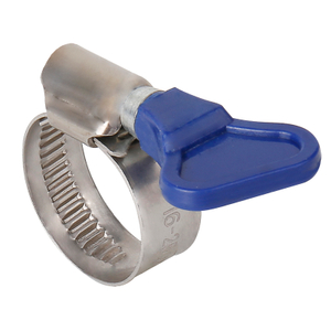 Stainless Steel Clamps With Thumb Screw Non-perforated